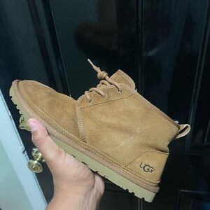 UGG Kids Tan Suede Boots